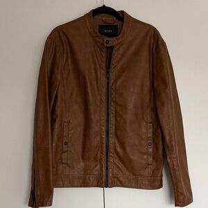 ZARA Brown Bomber Jacket Men Size L